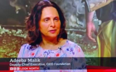 Adeeba Malik CBE DL on BBC Look North talking about Afghan Nationals