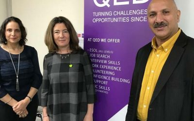 Baroness Williams (Minister of State) Visits QED