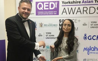 Huma Malik from Bradford named Yorkshire Asian Young Achiever of the Year