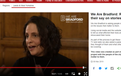 Adeeba Malik CBE, has her say on BBC – We are Bradford